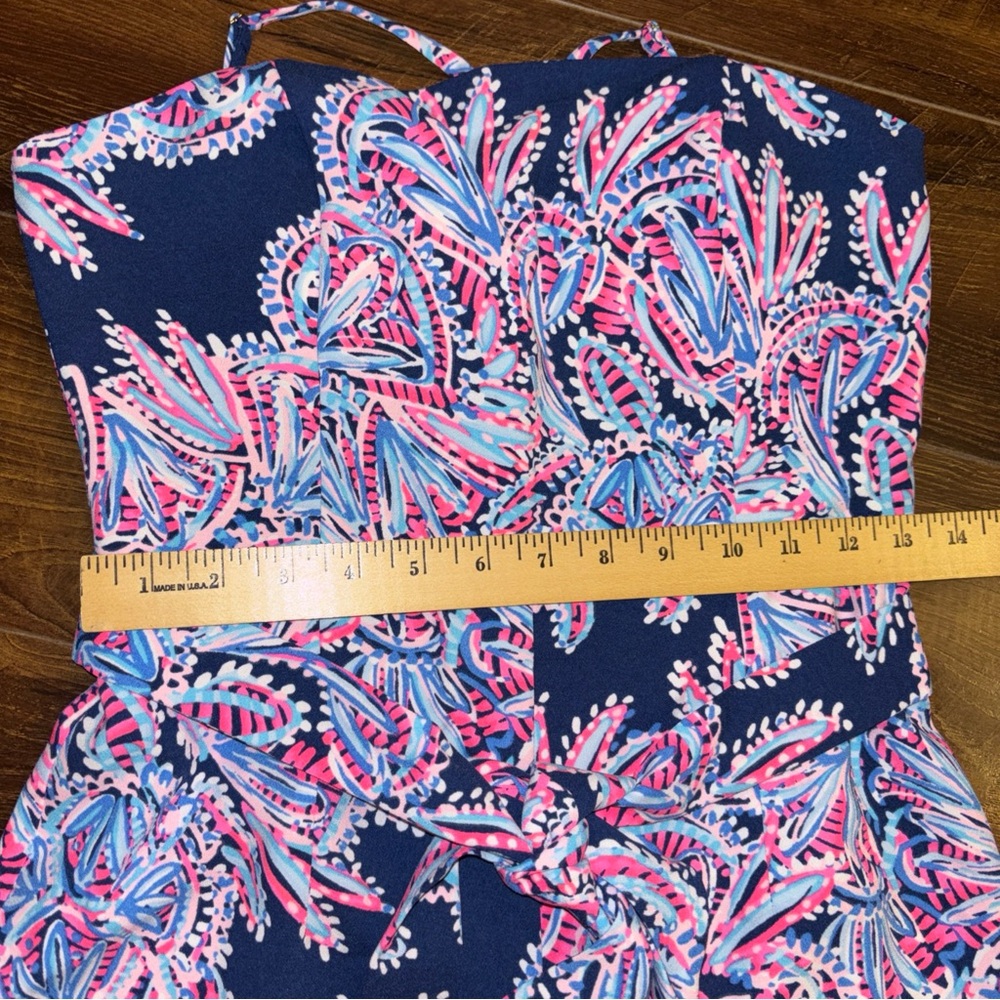 Lilly Pulitzer Sandra Jumper.  Oyster Bay Blue.  Size 2 - Picture 8 of 14